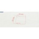 Filzschabracke Dressur grau