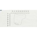 Essence Filzsatteldecke Island grau